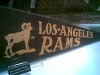 pic for L.A. Rams peanant